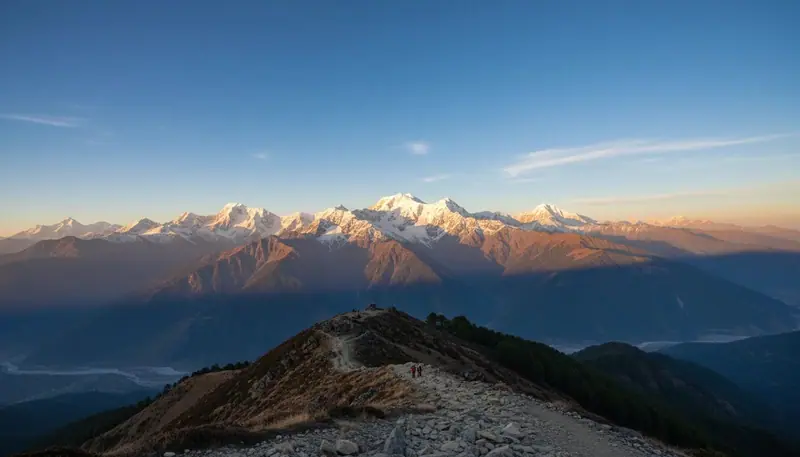 Aancha top yamunotri trek uttarkashi – view 2