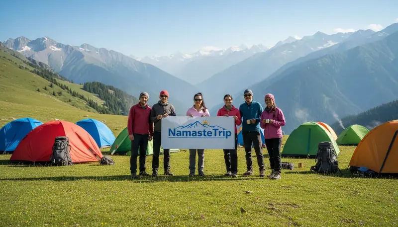 Ali bedni bugyal trek chamoli – view 1