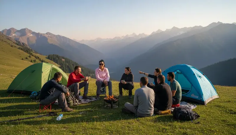 Ali bedni bugyal trek chamoli – view 2