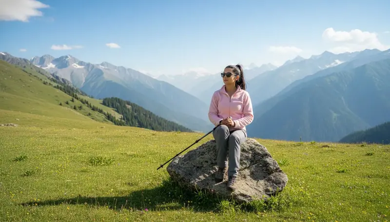 Ali bedni bugyal trek chamoli – view 5