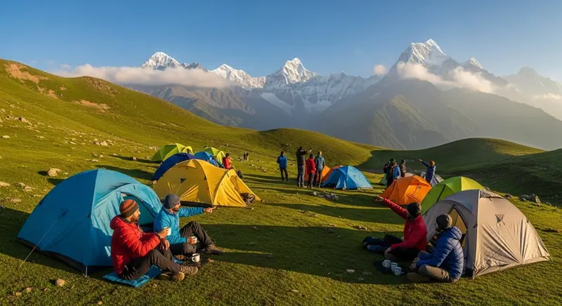Brahmatal trek garhwal – view 1
