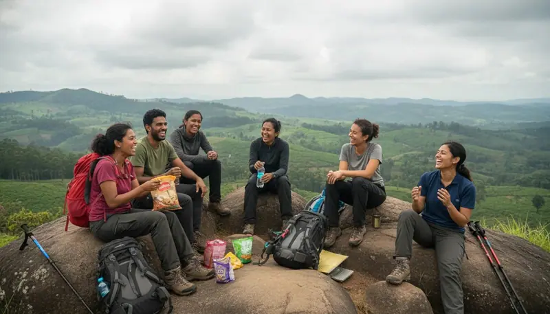 Coorg nelji hill trek – view 1