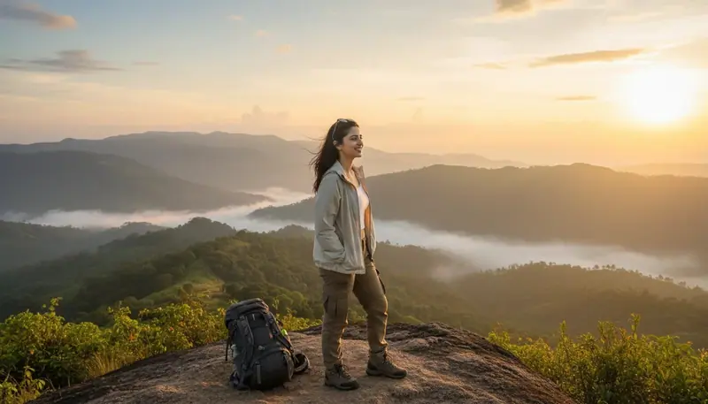 Coorg nelji hill trek – view 2