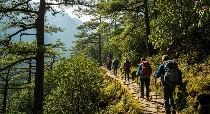 Deoriatal chandrashila trek rudraprayag – view 2
