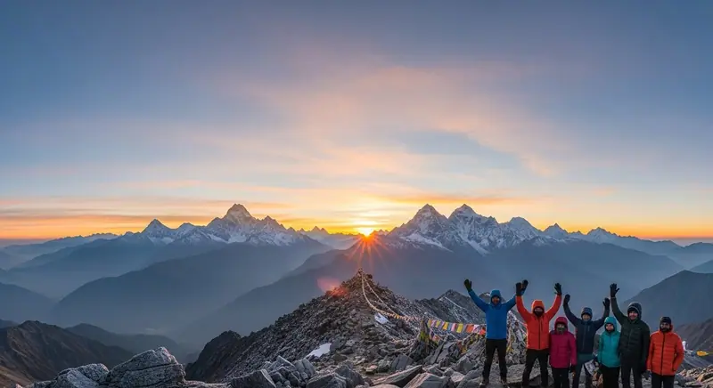 Deoriatal chandrashila trek rudraprayag – view 4
