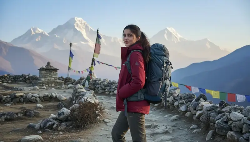 Everest base camp trek – view 2