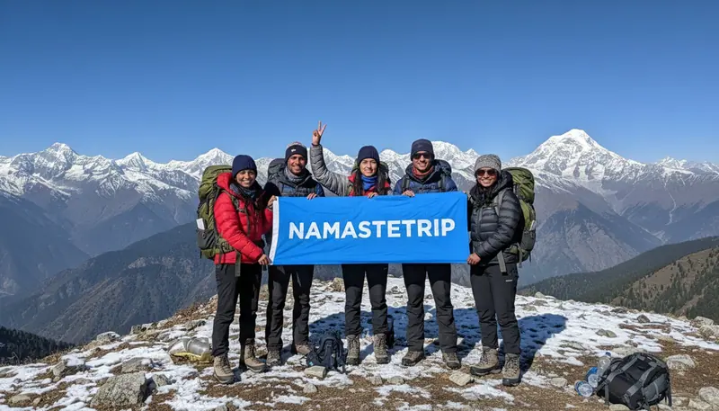 Pangarchulla peak trek chamoli