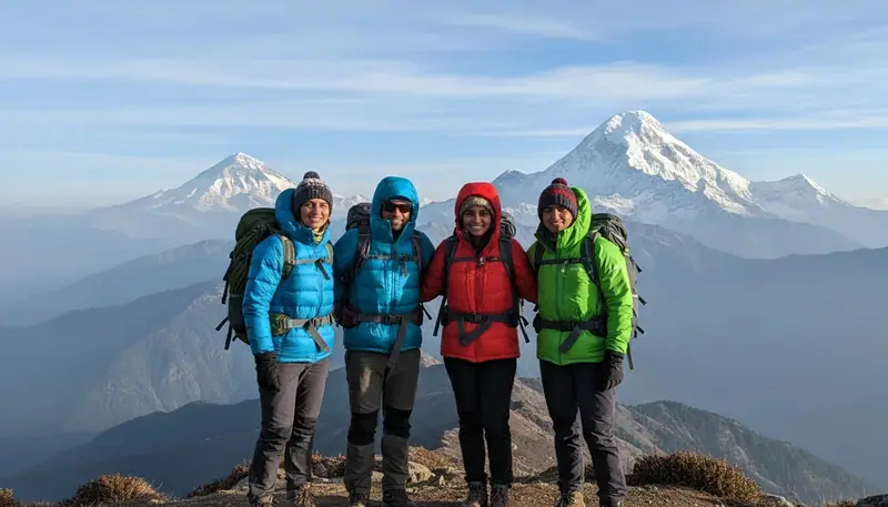 Ranthan kharak trek kumaon – view 1