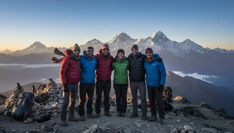 Ranthan kharak trek kumaon – view 3