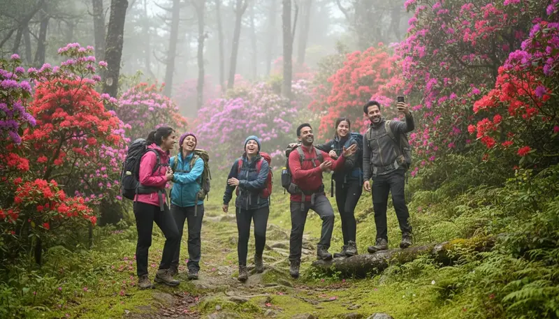Ranthan kharak trek kumaon – view 4