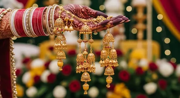 Kalire-Segen bei einer Punjabi-Hochzeit