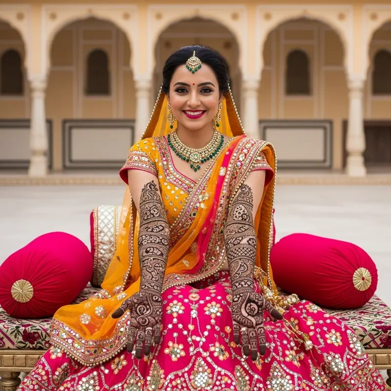 Königliche Rajasthani-Hochzeit