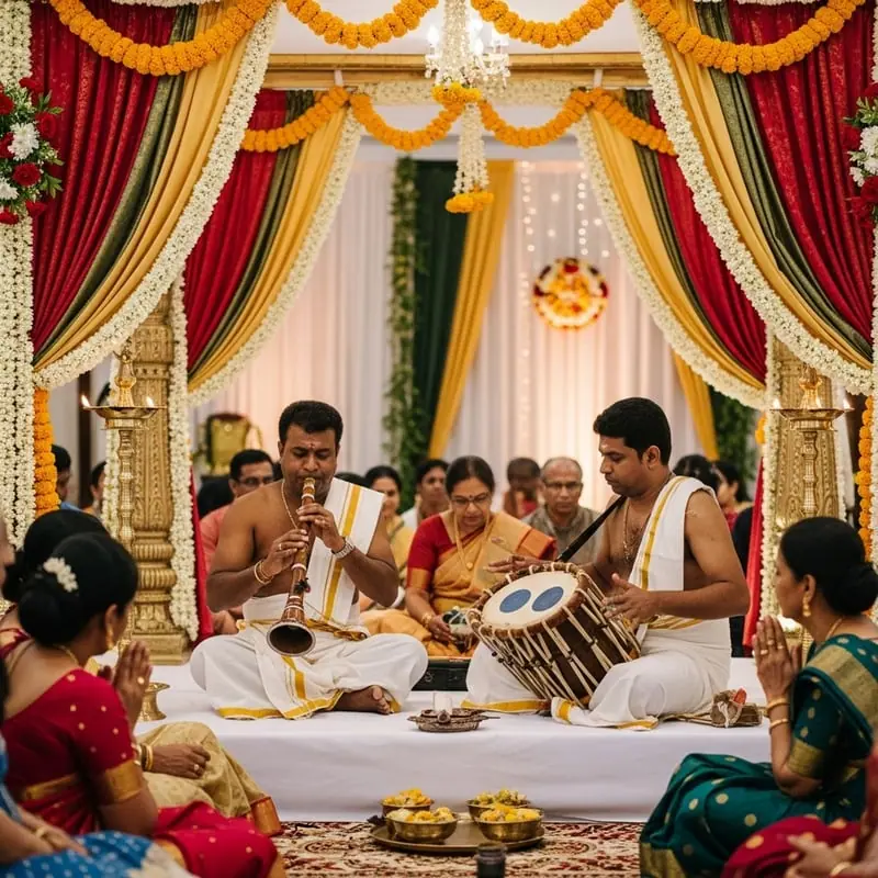 Südindische Hochzeit